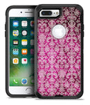 Deep Magenta Damask Pattern - iPhone 7 Plus/8 Plus OtterBox Case & Skin Kits