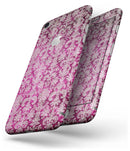 Deep Magenta Damask Pattern - Skin-kit for the iPhone 8 or 8 Plus