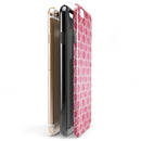 Deep Pink Bubble Morrocan Pattern iPhone 6/6s or 6/6s Plus 2-Piece Hybrid INK-Fuzed Case