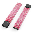 Deep Pink Bubble Morrocan Pattern - Premium Decal Protective Skin-Wrap Sticker compatible with the Juul Labs vaping device