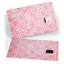 Deep Pink Pattern Of Luxury - Premium Protective Decal Skin-Kit for the Apple Credit Card