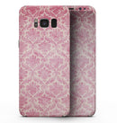 Deep Pink Pattern Of Luxury - Samsung Galaxy S8 Full-Body Skin Kit