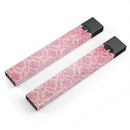 Deep Pink Pattern Of Luxury - Premium Decal Protective Skin-Wrap Sticker compatible with the Juul Labs vaping device
