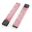 Deep Pink Pattern Of Luxury - Premium Decal Protective Skin-Wrap Sticker compatible with the Juul Labs vaping device