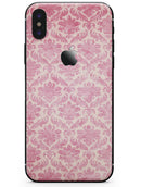 Deep Pink Pattern Of Luxury - iPhone X Skin-Kit