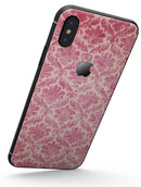 Deep Pink Pattern Of Luxury - iPhone X Skin-Kit