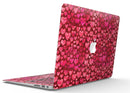 Deep Pink Watercolor Hearts - MacBook Air Skin Kit