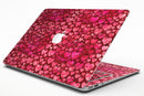 Deep Pink Watercolor Hearts - MacBook Air Skin Kit