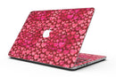 Deep Pink Watercolor Hearts - MacBook Pro with Retina Display Full-Coverage Skin Kit