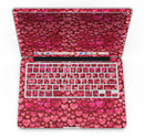 Deep Pink Watercolor Hearts - MacBook Pro with Retina Display Full-Coverage Skin Kit