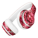Deep Pink Watercolor Hearts Full-Body Skin Kit for the Beats by Dre Solo 3 Wireless Headphones