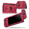 Deep Pink Watercolor Hearts - Skin Wrap Decal for Nintendo Switch Lite Console & Dock - 3DS XL - 2DS - Pro - DSi - Wii - Joy-Con Gaming Controller