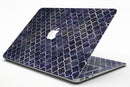 Deep Purple Watercolor Quatrefoil - MacBook Air Skin Kit