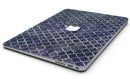 Deep Purple Watercolor Quatrefoil - MacBook Air Skin Kit