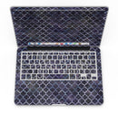 Deep Purple Watercolor Quatrefoil - MacBook Pro with Retina Display Full-Coverage Skin Kit
