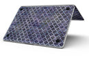 Deep Purple Watercolor Quatrefoil - MacBook Pro with Retina Display Full-Coverage Skin Kit