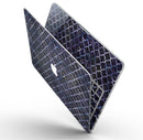 Deep Purple Watercolor Quatrefoil - MacBook Pro with Retina Display Full-Coverage Skin Kit