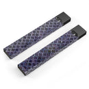 Deep Purple Watercolor Quatrefoil - Premium Decal Protective Skin-Wrap Sticker compatible with the Juul Labs vaping device