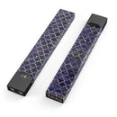 Deep Purple Watercolor Quatrefoil - Premium Decal Protective Skin-Wrap Sticker compatible with the Juul Labs vaping device