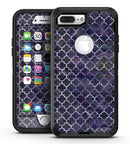 Deep Purple Watercolor Quatrefoil - iPhone 7 Plus/8 Plus OtterBox Case & Skin Kits