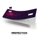 Deep Purple and Red Geometric Triangles - Premium Protective Decal Skin-Kit for the Apple Credit Card