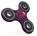 Deep Purple and Red Geometric Triangles Full-Body Fidget Spinner Skin-Kit