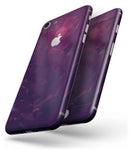 Deep Purple and Red Geometric Triangles - Skin-kit for the iPhone 8 or 8 Plus