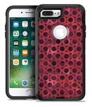 Deep Red Watercolor Ring Pattern - iPhone 7 Plus/8 Plus OtterBox Case & Skin Kits