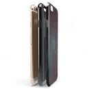 Deep Sea Teal Geometric Shapes iPhone 6/6s or 6/6s Plus 2-Piece Hybrid INK-Fuzed Case