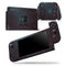 Deep Sea Teal Geometric Shapes  - Skin Wrap Decal for Nintendo Switch Lite Console & Dock - 3DS XL - 2DS - Pro - DSi - Wii - Joy-Con Gaming Controller