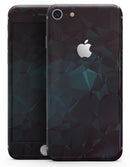 Deep Sea Teal Geometric Shapes  - Skin-kit for the iPhone 8 or 8 Plus