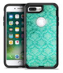 Deep Teal Luxury Pattern - iPhone 7 Plus/8 Plus OtterBox Case & Skin Kits