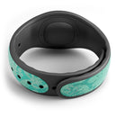 Deep Teal Luxury Pattern - Decal Skin Wrap Kit for the Disney Magic Band