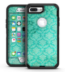 Deep Teal Luxury Pattern - iPhone 7 Plus/8 Plus OtterBox Case & Skin Kits