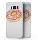Delicious Pink Donut with Sprinkles - Samsung Galaxy S8 Full-Body Skin Kit