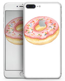Delicious Pink Donut with Sprinkles - Skin-kit for the iPhone 8 or 8 Plus