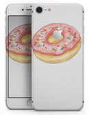 Delicious Pink Donut with Sprinkles - Skin-kit for the iPhone 8 or 8 Plus