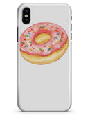 Delicious Pink Donut with Sprinkles - iPhone X Clipit Case