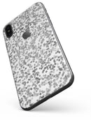Descending Grayscale Micro Dots  - iPhone X Skin-Kit