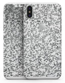 Descending Grayscale Micro Dots  - iPhone X Skin-Kit