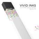Descending Multicolor Micro Dots - Premium Decal Protective Skin-Wrap Sticker compatible with the Juul Labs vaping device