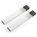 Descending Multicolor Micro Dots - Premium Decal Protective Skin-Wrap Sticker compatible with the Juul Labs vaping device
