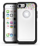 Descending Multicolor Micro Dots - iPhone 7 or 8 OtterBox Case & Skin Kits