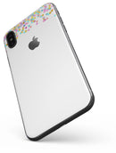 Descending Multicolor Micro Dots - iPhone X Skin-Kit