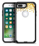 Descending Scattered Golden Micro Dots - iPhone 7 Plus/8 Plus OtterBox Case & Skin Kits