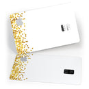 Descending Scattered Golden Micro Dots - Premium Protective Decal Skin-Kit for the Apple Credit Card