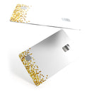 Descending Scattered Golden Micro Dots - Premium Protective Decal Skin-Kit for the Apple Credit Card