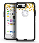 Descending Scattered Golden Micro Dots - iPhone 7 Plus/8 Plus OtterBox Case & Skin Kits