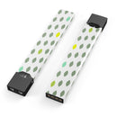 Descending Shades of Green Petals - Premium Decal Protective Skin-Wrap Sticker compatible with the Juul Labs vaping device