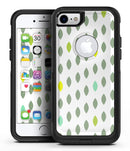 Descending Shades of Green Petals - iPhone 7 or 8 OtterBox Case & Skin Kits